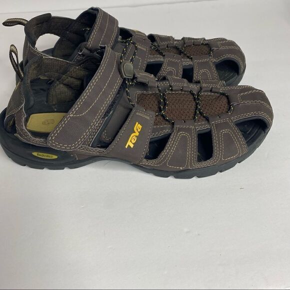Teva | Brown ShacPad Sandals - Picture 6 of 8